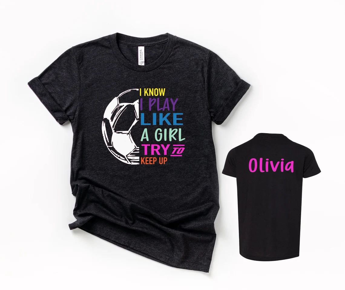 Camiseta Niña Personalizable Oscura - Imagen 2